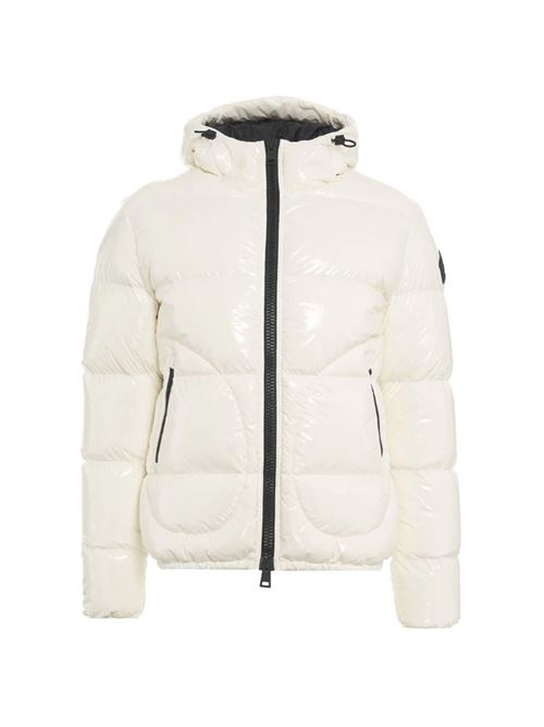 GLOSS BOMBER JACKET HERNO | PI001133U.12220Z1000 Bianco